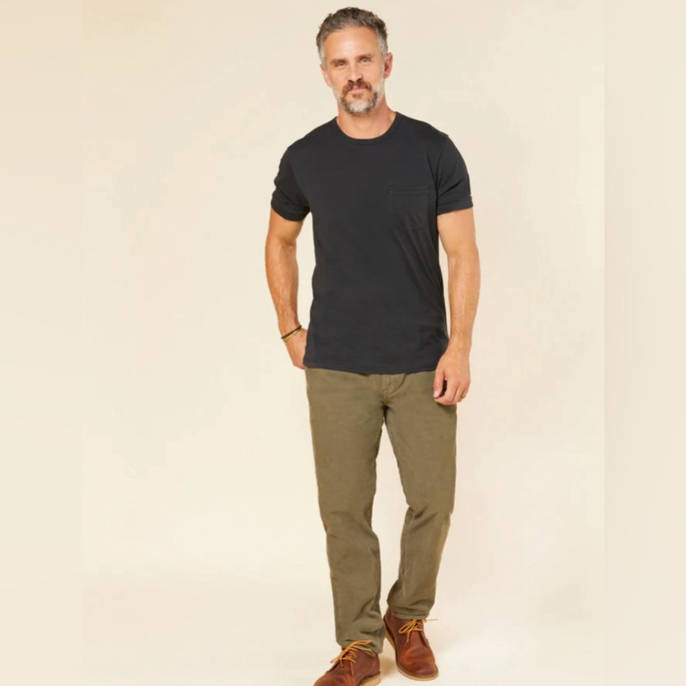 Outerknown Corduroy Pants size 29, green